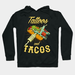 Funny Tacos and Tattoo Hoodie